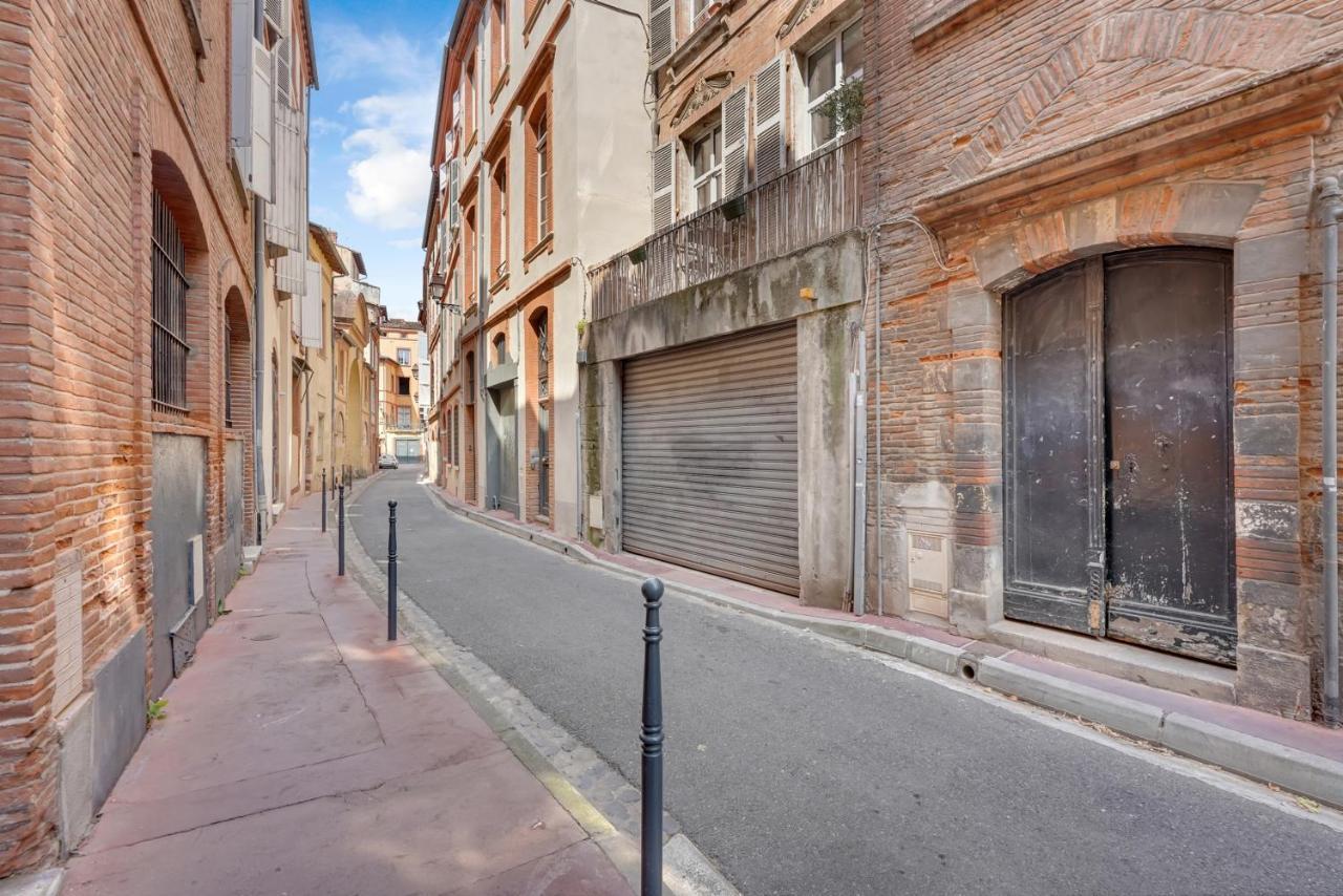 Le Regans - Charmant Appartement En Tomette Toulouse Exterior photo